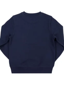 Calvin Klein Jeans Bluza Monogram Logo IU0IU00069 Granatowy Regular Fit