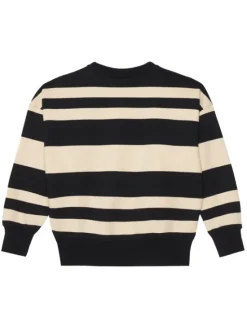 Calvin Klein Jeans Bluza Striped Modern IB0IB02558 Czarny Regular Fit