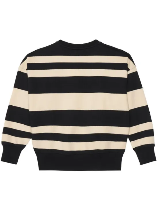 Calvin Klein Jeans Bluza Striped Modern IB0IB02558 Czarny Regular Fit