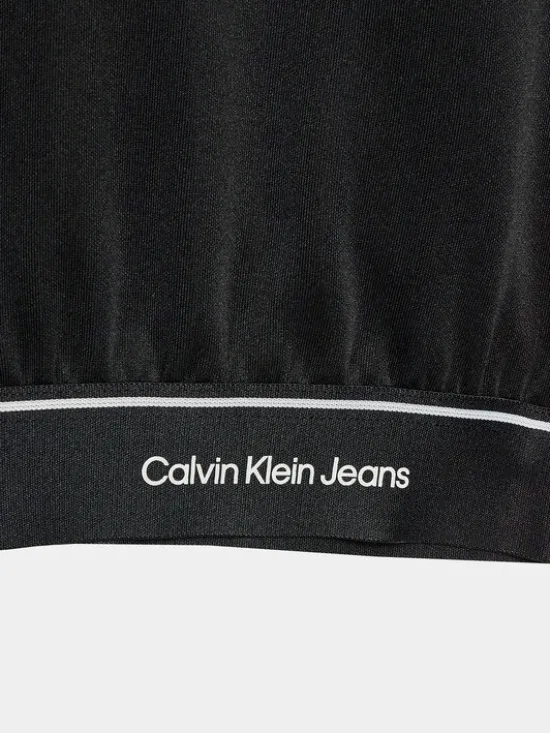 Calvin Klein Jeans Dres Shine Logo IG0IG02299 Czarny Regular Fit
