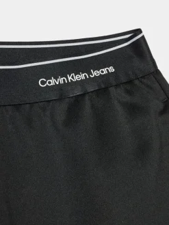Calvin Klein Jeans Dres Shine Logo IG0IG02299 Czarny Regular Fit