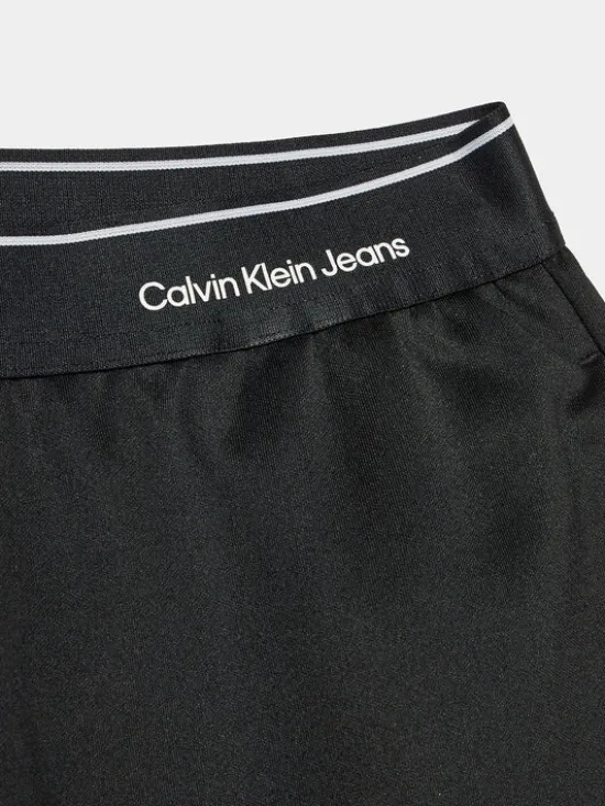 Calvin Klein Jeans Dres Shine Logo IG0IG02299 Czarny Regular Fit