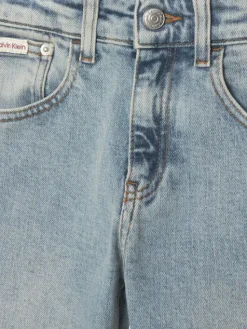 Calvin Klein Jeans Jeansy Dad Dante LVCKTJC20B Niebieski Regular Fit