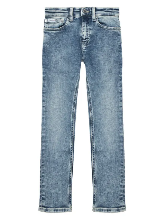 Calvin Klein Jeans Jeansy IB0IB02189 D Niebieski Slim Fit