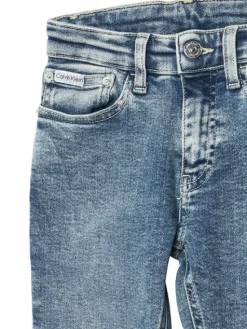 Calvin Klein Jeans Jeansy IB0IB02189 D Niebieski Slim Fit