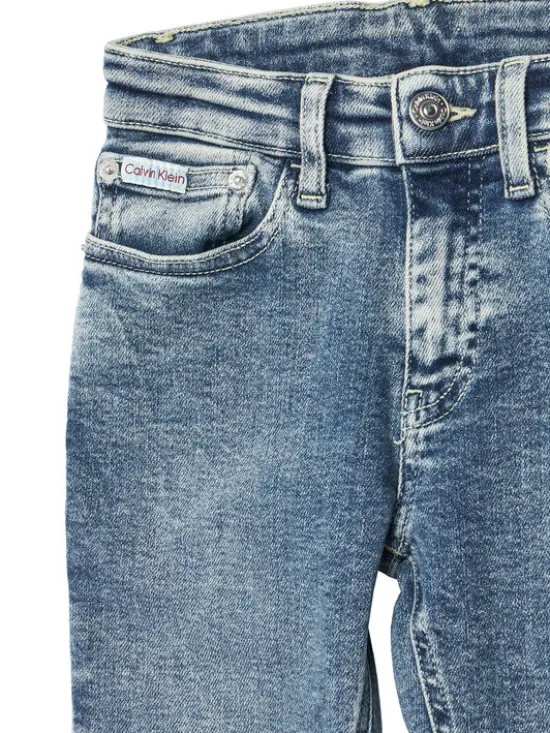 Calvin Klein Jeans Jeansy IB0IB02189 D Niebieski Slim Fit
