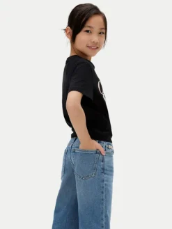 Calvin Klein Jeans Jeansy IG0IG02985 D Niebieski Wide Leg