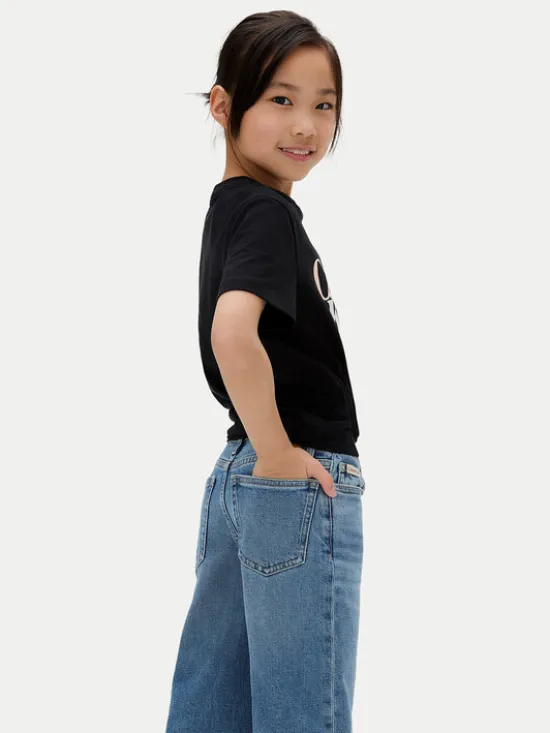 Calvin Klein Jeans Jeansy IG0IG02985 D Niebieski Wide Leg