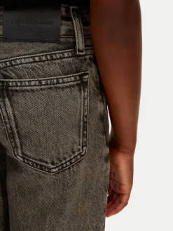 Calvin Klein Jeans Jeansy IG0IG03055 Szary Wide Leg