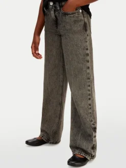 Calvin Klein Jeans Jeansy IG0IG03055 Szary Wide Leg