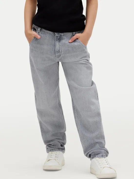 Calvin Klein Jeans Jeansy IG0IG02607 M Granatowy Wide Leg