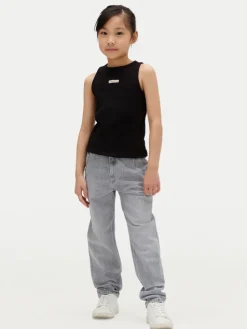 Calvin Klein Jeans Jeansy IG0IG02607 M Granatowy Wide Leg