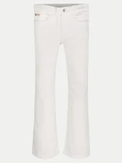 Calvin Klein Jeans Jeansy IG0IG02840 Biały Flare Fit