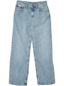 Calvin Klein Jeans Jeansy Skater LVCKSJC47B Niebieski Relaxed Fit