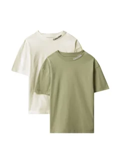 Calvin Klein Jeans Komplet t-shirtów Embro Logo LVCKTJI18B Kolorowy Regular Fit