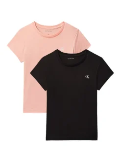 Calvin Klein Jeans Komplet t-shirtów LVCKSJA50G Czarny Regular Fit