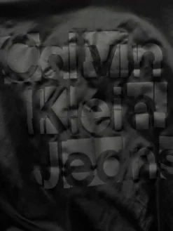 Calvin Klein Jeans Kurtka bomber IB0IB01980 Czarny Regular Fit