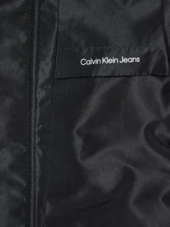 Calvin Klein Jeans Kurtka przejściowa Back To School IB0IB01274 Czarny Regular Fit