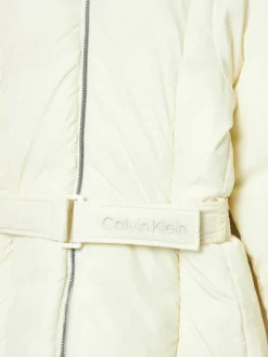 Calvin Klein Jeans Kurtka zimowa Classic IG0IG02685 Écru Regular Fit