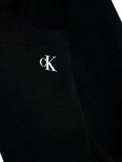 Calvin Klein Jeans Legginsy Logo IG0IG00740 Czarny Slim Fit