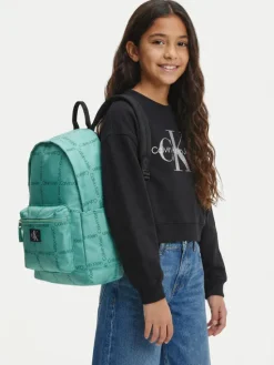 Calvin Klein Jeans Plecak City Grid Aop IU0IU00711 Zielony