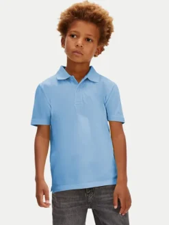 Calvin Klein Jeans Polo LVCKSJB29B Niebieski Regular Fit