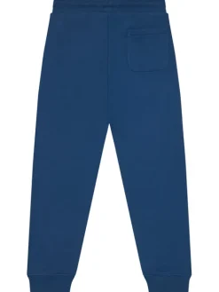 Calvin Klein Jeans Spodnie dresowe Monogram Logo IU0IU00285 D Niebieski Regular Fit