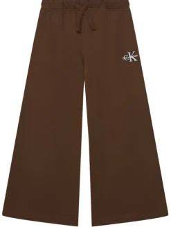 Calvin Klein Jeans Spodnie dresowe LVCKTJC36G Brązowy Regular Fit