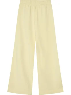 Calvin Klein Jeans Spodnie dresowe LVCKSJC11G Żółty Wide Leg