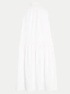 Calvin Klein Jeans Sukienka letnia Iridescent IG0IG02481 Biały Relaxed Fit