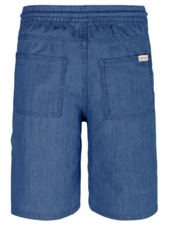 Calvin Klein Jeans Szorty materiałowe IB0IB02423 Niebieski Regular Fit