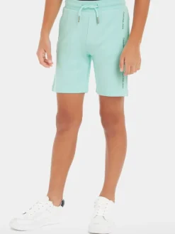 Calvin Klein Jeans Szorty sportowe Minimalistic IB0IB02061 Niebieski Regular Fit