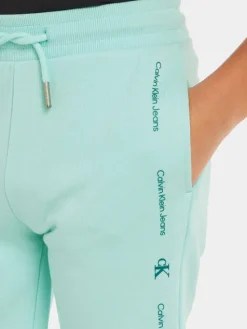 Calvin Klein Jeans Szorty sportowe Minimalistic IB0IB02061 Niebieski Regular Fit