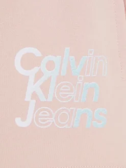 Calvin Klein Jeans Szorty sportowe Hero Logo IG0IG02501 Różowy Regular Fit