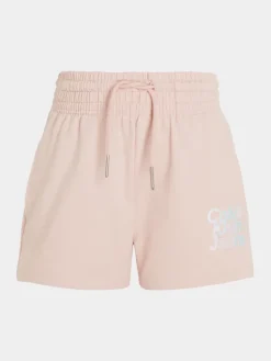 Calvin Klein Jeans Szorty sportowe Hero Logo IG0IG02501 Różowy Regular Fit