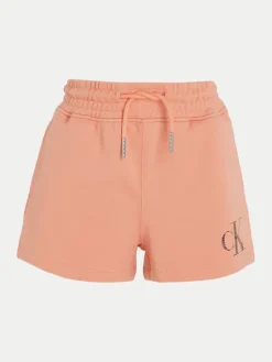 Calvin Klein Jeans Szorty sportowe Iridescent IG0IG02452 Różowy Regular Fit