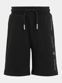 Calvin Klein Jeans Szorty sportowe Minimalistic IB0IB02061 Czarny Regular Fit