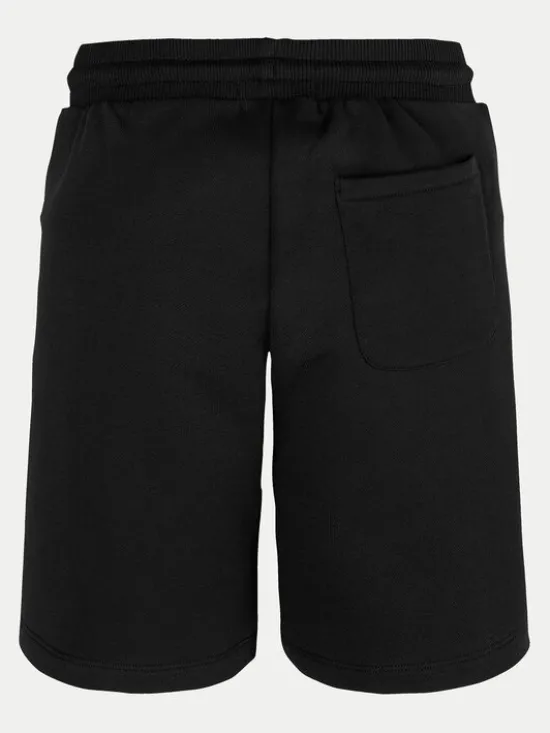Calvin Klein Jeans Szorty sportowe New Inst. Logo IU0IU00703 Czarny Relaxed Fit
