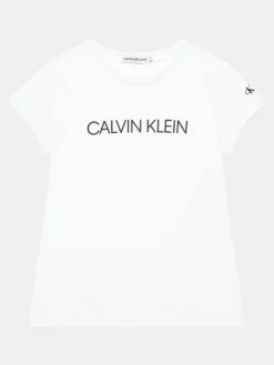 Calvin Klein Jeans T-Shirt IG0IG00380 Biały Regular Fit