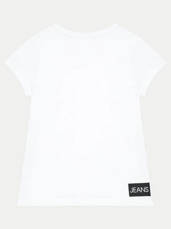 Calvin Klein Jeans T-Shirt IG0IG00380 Biały Regular Fit