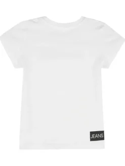 Calvin Klein Jeans T-Shirt IG0IG00380 Biały Regular Fit