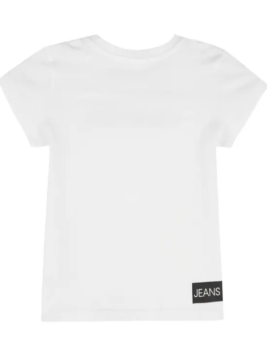 Calvin Klein Jeans T-Shirt IG0IG00380 Biały Regular Fit