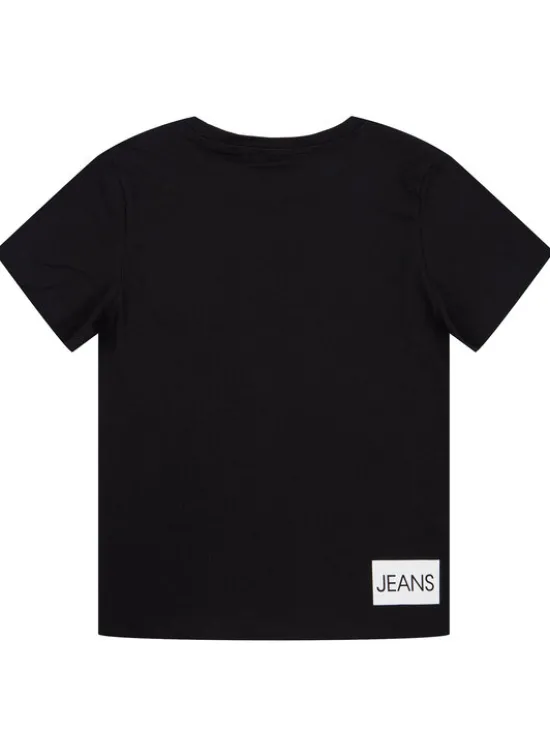 Calvin Klein Jeans T-Shirt Institutional SS IB0IB00347 Biały Regular Fit