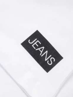 Calvin Klein Jeans T-Shirt Institutional SS IB0IB00347 Biały Regular Fit