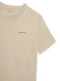 Calvin Klein Jeans T-Shirt IU0IU00683 Szary Regular Fit