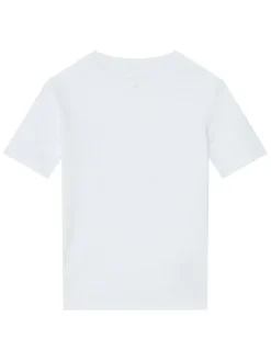 Calvin Klein Jeans T-Shirt LVCKSJA07B Biały Regular Fit