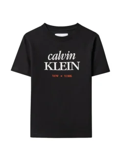 Calvin Klein Jeans T-Shirt LVCKSJA07B Czarny Regular Fit