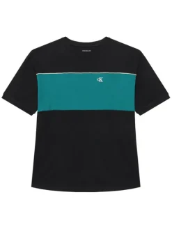 Calvin Klein Jeans T-Shirt LVCKTJA41B Czarny Regular Fit