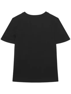 Calvin Klein Jeans T-Shirt Panel Colorblock IB0IB02609 Czarny Regular Fit