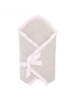 Caramella Becik welurowy Pastel Chic Beżowy